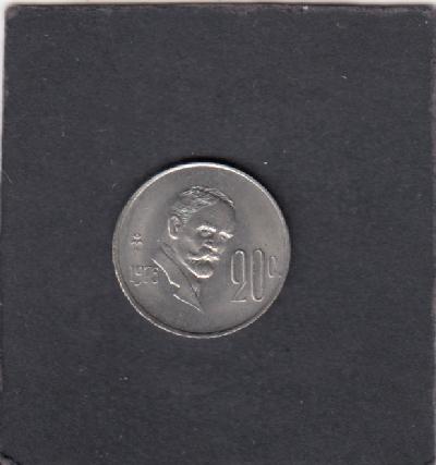 Beschrijving: 20 Centavos MADERO 